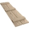 Ekena Millwork Rustic Two Board Spaced Board-n-Batten Hand Hewn Faux Wood Shutters, 11 1/2W x 64H, PR SHUBSS11X64HHPR - alternate 8